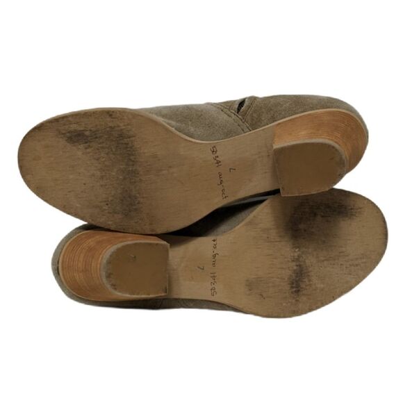 MADEWELL Winston Suede Ankle Booties 7 - Picture 6 of 8